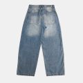 blue baggy jeans | Light washed blue | 100% Cotton Denim Fabric.