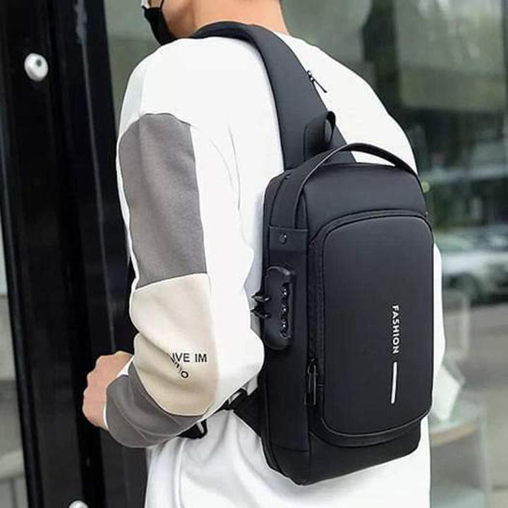 New Stylish Bag for Boys Chest Pack Multi functional Chest Bag School Bag Crossbody Bag Zipper