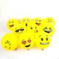 Happy Birthday Balloons- Emoji Balloon - Happy Birthday Balloons- 50 Pcs.