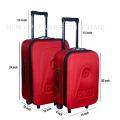 Family Size 2 PCS SET TROLLEY SUITCASE SPINNER WHEEL CUSTOM High Quality Oxford Carry and Suitcase Traveling Bags Sample Luggage Suitcase. 