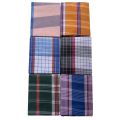 LUNGI FOR MEN - MULTI COLOR CHECK DESIGN LUNGI - COTTON & POLYESTER YARN MIXED FABRIC LUNGI - STITCHED LUNGI (5 HAND).