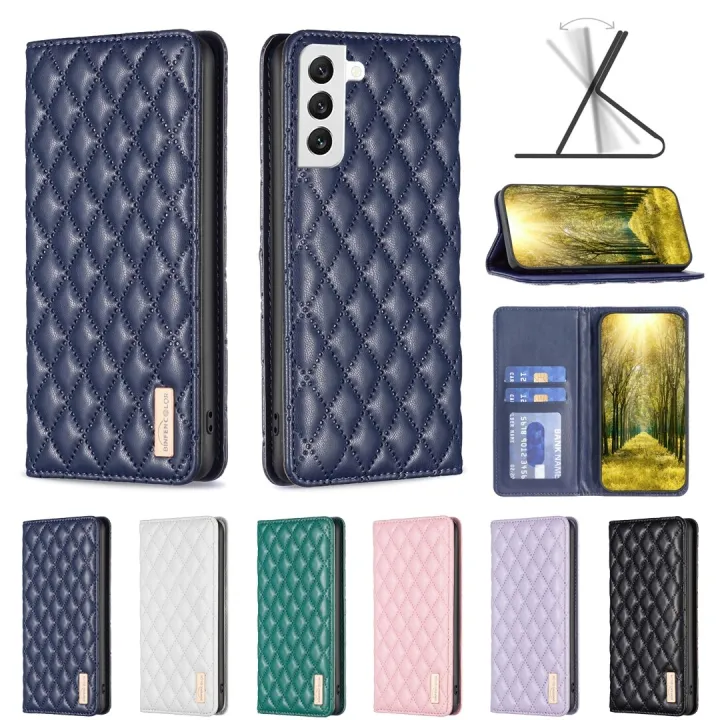 lthmy%20for%20Samsung%20Galaxy%20S22%205G%20Stylish%20Bookstyle%20Flip%20Leather%20Stand%20Case%20Cover%20-%20Image%203