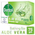 Dettol Soap Aloe Vera 75gm Bathing Bar, Soap with Aloe Vera Extract. 