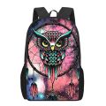 Cool Animal Owls Pattern School Bags for Boys Girls 3D Print Kids Book Bags Teenager Laptop Backpacks Casual Travel Rucksack. 