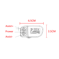 Ebike Dsiplay VLCD6 6Pin LCD Display Replacement for TONGSHENG TSDZ2 Electric Bicycle Central Mid Motor. 