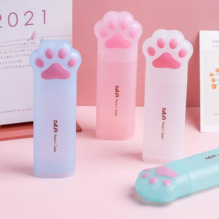 Stylish%20Stationery%20Case%20Portable%20Plastic%20Pen%20Box%20Ruler%20Pencil%20Container%20Cute%20Adorable%20Stationery%20Holder%20Office%20Supplies%20-%20Image%203
