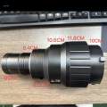 Conical Optical Snoot 5 Color with Optical Lens Video Modelling Shape.