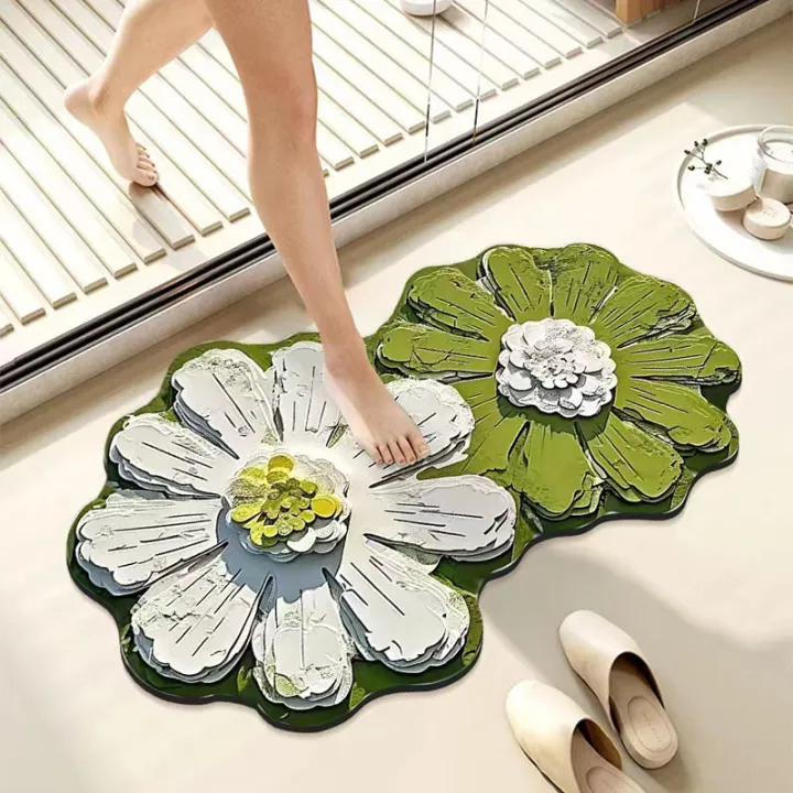 Daisy%20diatom%20mud%20bath%20absorbent%20floor%20mat%20home%20door%20mat%20bathroom%20door%20anti-slip%20quick-dry%20foot%20mat%20drain%20mat%20-%20Image%207