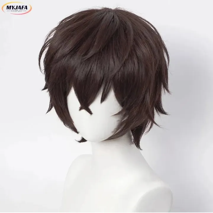 High%20Quality%20Dazai%20Osamu%20Cosplay%20Wig%20Anime%20Bungo%20Stray%20Dogs%20Cosplay%20Short%20Brown%20Heat%20Resistant%20Synthetic%20Hair%20Wigs%20+%20Wig%20Cap%20-%20Image%204