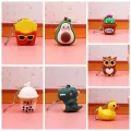 School Office Supplies With Keychain Mini Pencil Sharpener Animal Shape Kawaii Cartoon Pencil Sharpener Creative Mini Pencil Cutter Kawaii Kids Gifts. 