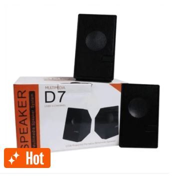 D7 Multimedia Sound Box 3D Speaker System Mini USB 2.0 Computer and Mobile Speaker