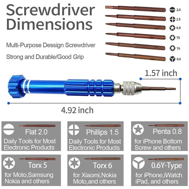 TWEXQNY-Magnetic%206%20in%201%20Tiny%20Screw%20Driver%20Kit,%20Small%20Screwdriver%20Set%20Perfect%20Mini%20Screws%20for%20Cell%20Phones,%20Watch,%20Eyeglass%20Etc%20-%20Image%206