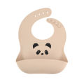 【LuckyBabyFans Store】Baby Silicone Bibs Adjustable Waterproof Bibs Cute Cartoon Toddler Saliva Pocket For Boys. 