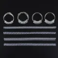 All Season Soft Silicone Invisible Ring Size Adjuster Set for Women & Men – 4Pcs Jewellery Accessories for Loose Rings.