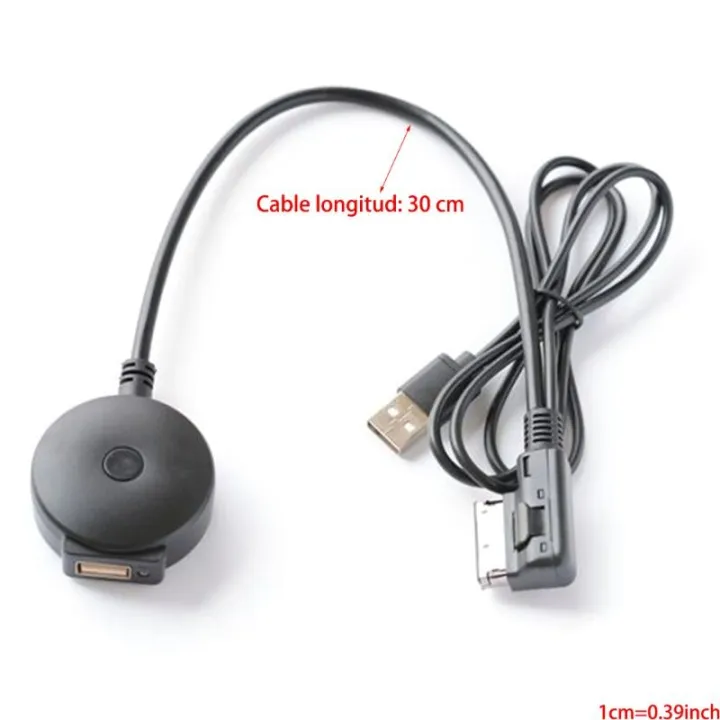 Car%20Bluetooth%20AUX%20Receiver%20Cable%20with%20USB%20Adapter%20for%20VW%20Audi%20A4%20A5%20A6%20Q5%20Q7%20S4%20S5%20Audio%20Media%20Input%20AMI%20MDI%20Interface%20-%20Image%204