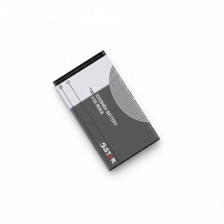 5star%20-%20BL-5C%20/%20BL-5C%20Mobile%20Battery%20Silver%20Color%20For%20Nokia%206555%201030%20mAh%20-%20Image%203