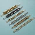 Cute Luxury Shoes Accesories Rhinestone Bling Croc Charms Metal Chain Croc Shoe Decorations Diy Buckle Pearl Shoes Flower New. 