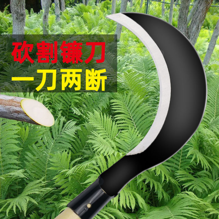 Outdoor%20agricultural%20sickle,%20lawn%20mower,%20wood%20cutter,%20thickened%20manganese%20steel%20scimitar,%20long%20handle,%20open%20mountain,%20chop%20and%20cut%20dual-purpose%20fishing%20-%20Image%204