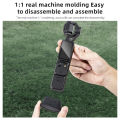 Camera Mount Base Handheld Camera Base Mount Silicone Non-Slip Fixed Base Handheld Module Holder Camera Expansion Adapter Compatible for DJI Pocket 3 Camera.