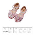 Baby Girls Sandals Kids Girl Diamond Butterfly Princess Shoes Summer Pearl Casual Sandal Shoes. 