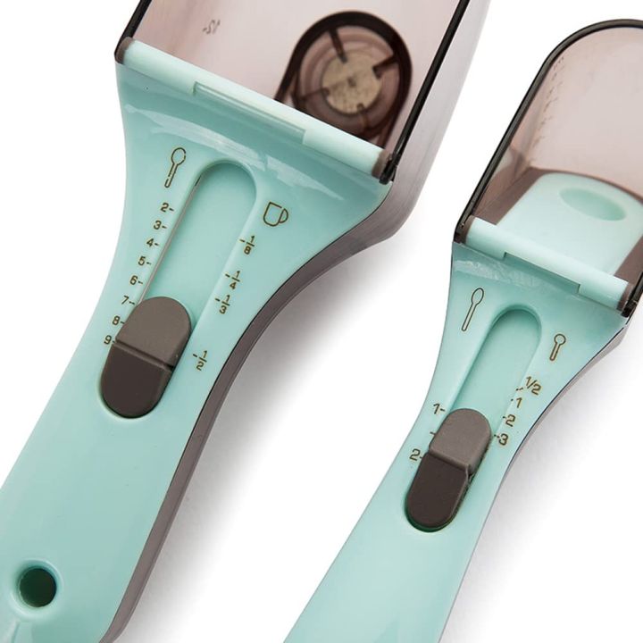 Adjustable%20Measuring%20Spoons%20for%20Kitchen,%20Set%20of%202%20Pieces%20/%20Kitchen%20Tool%20Plastic%20Scoop%20Measuring%20Cup%20with%20Magnetic%20-%20Image%205