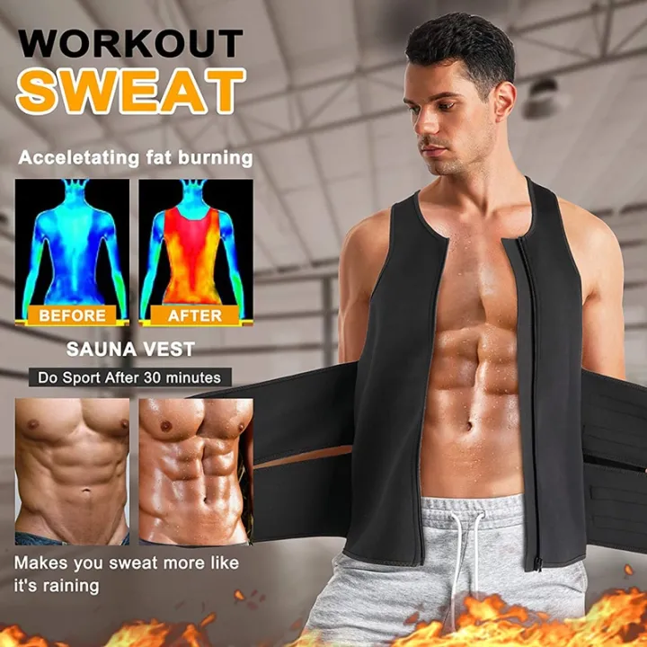 Sauna%20Waist%20Trainer%20Vest%20for%20Men%20Weight%20Loss%20Sweat%20Vest%20Double%20Tummy%20Control%20Trimmer%20Belts%20Neoprene%20Workout%20Upper%20Body%20Shaper%20-%20Image%205