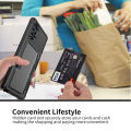 Shockproof armor back case luxury Wallet Case For Samsung Note20 & Samsung Note20 Ultra.