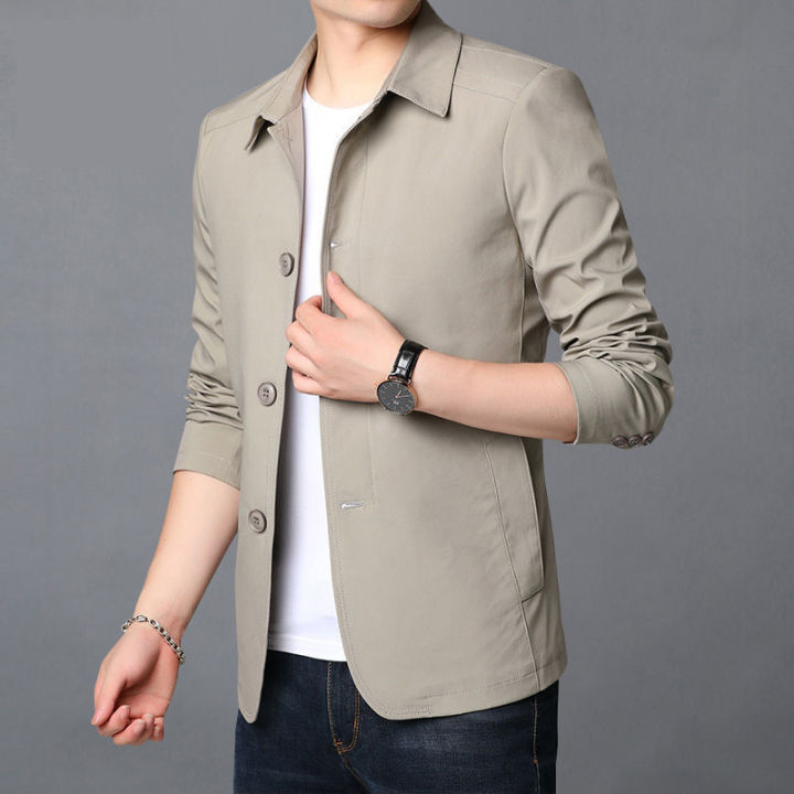 Spring%20Autumn%20Male%20Casual%20Fashion%20Solid%20Color%20Jacket%20Hombre%20Long%20Sleeve%20Slim%20All-match%20Buttons%20Tops%20Men%20Cardigan%20Coat%20Outwear%20-%20Image%202