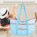 Swimming Pool Bag Foldable Mesh Beach Bag for Fitness Outdoor Activities. 