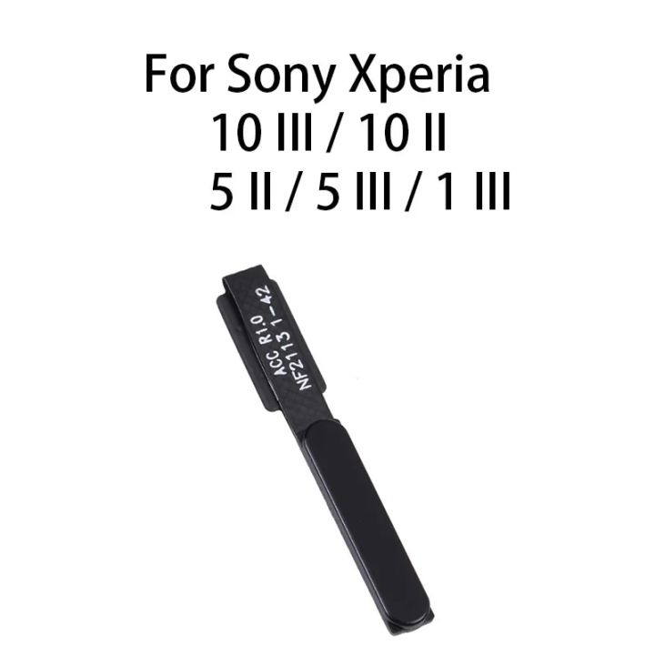 Original Sony Xperia 10 IV XQ-CC44 Fingerprint Sensor Button Flex Black