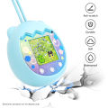 Coodio Silicone Case Lanyard Protection Cover Compatible For Tamagotchi Pix Virtual Pet Game Machine Accessories.