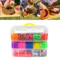 Rubber Bands Bracelets Set Loom Bracelet Making Kits for Boys Girls Children L. 