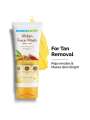 Mamaearth Ubtan Natural Face Wash for All Skin Type with Turmeric & Saffron for Tan removal and Skin brightning 100 ml - SLS & Paraben Free. 