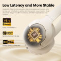 HAYLOU S30 Wireless Bluetooth 5.4 Headphones 43dB Adaptive Noise Cancelling Headsets 40mm Driver 80H Playtime Earphones.
