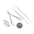 Ingrown Toenail Corrector Tools Set Pedicure Recover Embed Toe Nail Treatment Professional Ingrown Toenail Correction Foot Care MIRRORRR. 