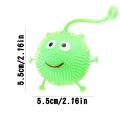 LED Light Ball Smile Face Bouncy Ball Flashing Ball Sensory Toy Light up Glowing Balls Sensory Bouncy Toy Squeeze Sensory Toys Christmas Gift Goodie Bag Filler dutiful.