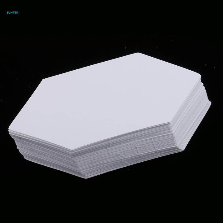 3x100%20Pieces%20Hexagon%20Shape%20Paper%20Quilting%20Templates%20for%20Sewing%20Craft%207.9cm%20-%20Image%203