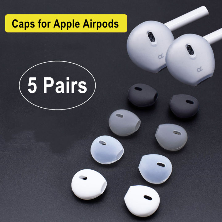 【FUPANG】Anti-Lost Caps For Apple Airpods Dustproof Soft Headphones Headset Protective Wrap Eartip Earbuds Accessories