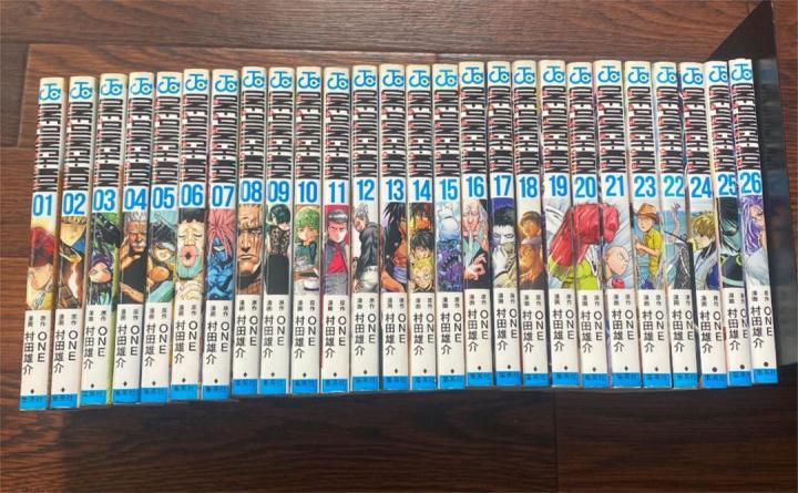 One%20Punch%20Man,COMPLETE%20SET,Volume.(1-33)%20%7C%20Premium%20Quality%20Paperback%20Manga%20%7C%20Animart%20-%20Image%202