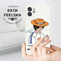 FINDWORLD for Infinix Note 11/Note 12 G88/X663 Mobile Cover Cartoon Anime One-Piece Side Design Edge Pattern Silicone Full Camera Protect Case. 