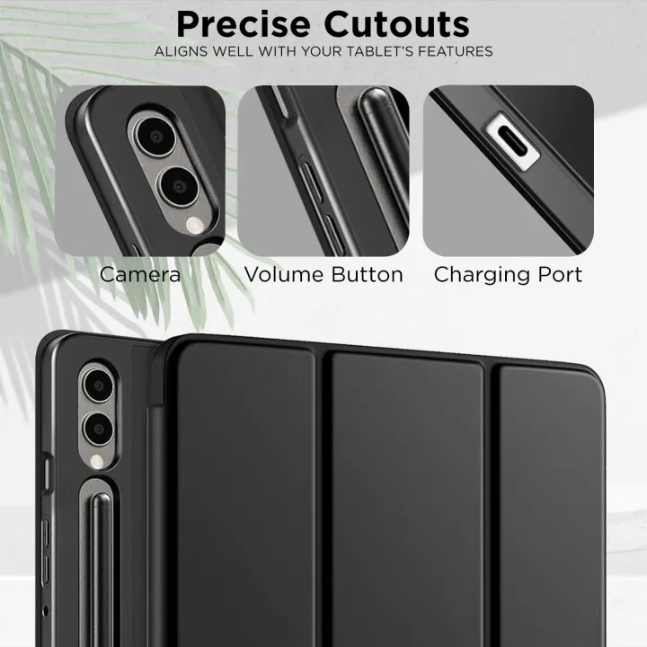 Robustrion%20Cover%20for%20Samsung%20Tab%20S9%20FE%20Plus%2012.4"%20Cover%20Case%20Flip%20Stand%20Back%20Case%20Cover%20%5BS%20Pen%20Holder%5D%20for%20Samsung%20Galaxy%20Tab%20S9%20Plus/Tab%20S9+%20Cover%20Tablet%20Cover%20with%20%5BAuto%20Sleep/Wake%5D-Black/Navy%20Blue%20-%20Image%2010