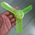 3 Blade DC Motor Fan Propeller FAN Three Leaf Blade Diameter 150mm Shaft Diameter 4mm Plastic 3 Blade Wings Fan For DIY Making Mini DC Fan DIY Accessories. 