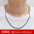 （New）[Funny Bunny Toy tore]N XL Domineering Men' No Pendant Korean Verion Peronality Trend Belt Chain nake Bone Clavicle Chain Jewelry Acceorie. 