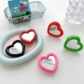 Korean INS Cute Love Heart Mirror Griptok Bracket For iPhone 15 Accessories Grip Tok Acrylic Phone Holder Ring Stand Holder Girl. 