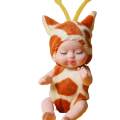 Cartoon Sleeping Baby Doll Keychain Accessories Car Toy Gifts Decor Rabbit.