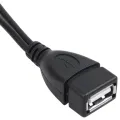 【happy one】Micro USB Host OTG Cable with Micro USB Power for Nexus 4 5 7 10 Galaxy Nexus Galaxy S 3 III 4 IV V. 
