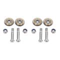 ZOROOM 4 Pcs Tile Wheel Cutter Tile Cutter Replacement Scoring Wheel with Bolt and Lock Nut for Manual Tile Cutting Machine.