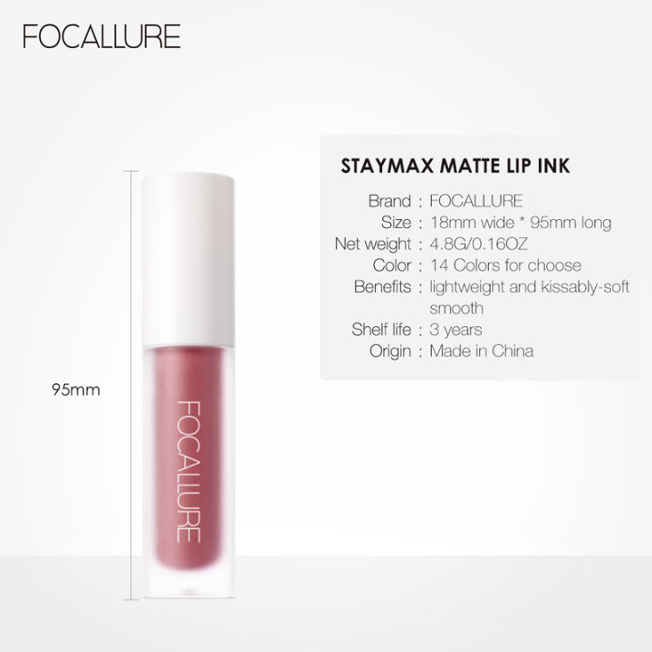 FOCALLURE%20Staymax%20Matte%20Liquid%20Lipstick%20Lightweight%20But%20Watery%20Highly%20Pigmented%20Waterproof%20Liquid%20Matte%20Lipstick%20-%20Image%205