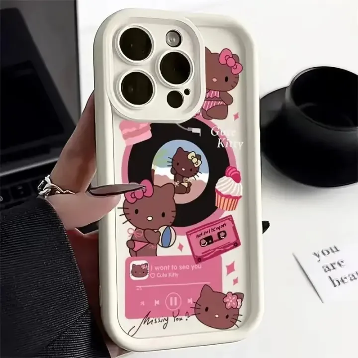 Sanrio%20Hello%20Kitty%20Pattern%20Silicone%20Phone%20Case%20For%20iPhone%2011%2012%2013%2014%2015%20Pro%20Max%20XS%20XR%20X%207%208%20Plus%20SE%202020%202022%20Shockproof%20Cover%20-%20Image%203