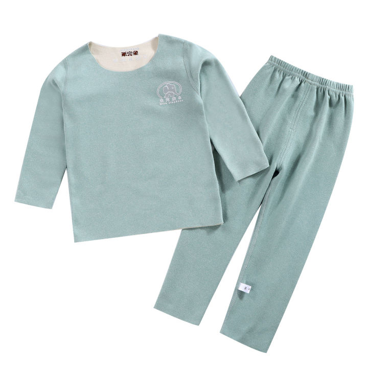 Children's%20boneless%20velvet%20underwear%20set%20AB%20side%20baby%20warm%20seamless%20autumn%20clothes%20autumn%20pants%20boys%20and%20girls%20pajamas%20loungewear%20-%20Image%205